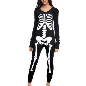 Limited Edition VS Pink Skeleton Onesie